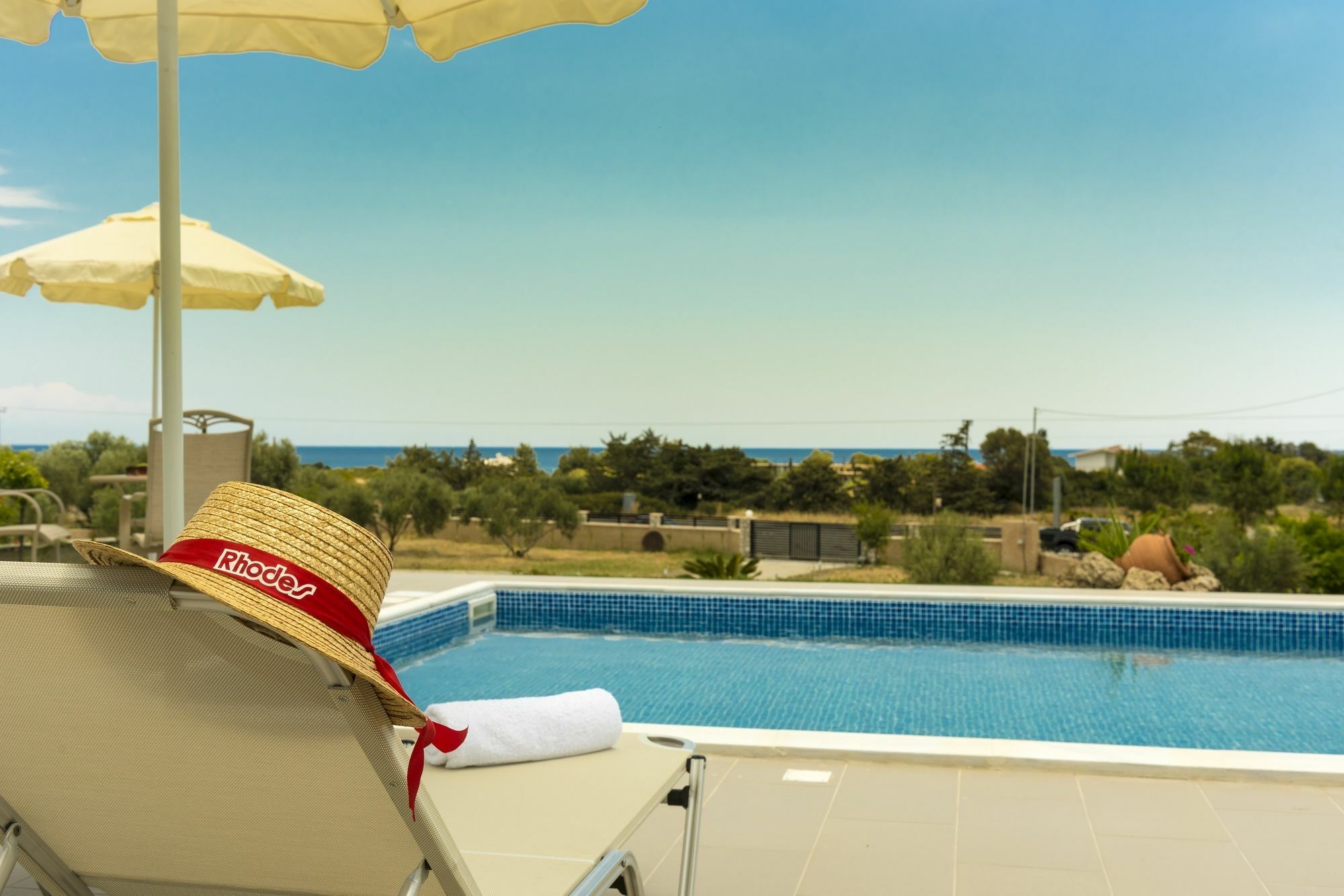 Orianna Sea View Villa Gennadi Exterior foto