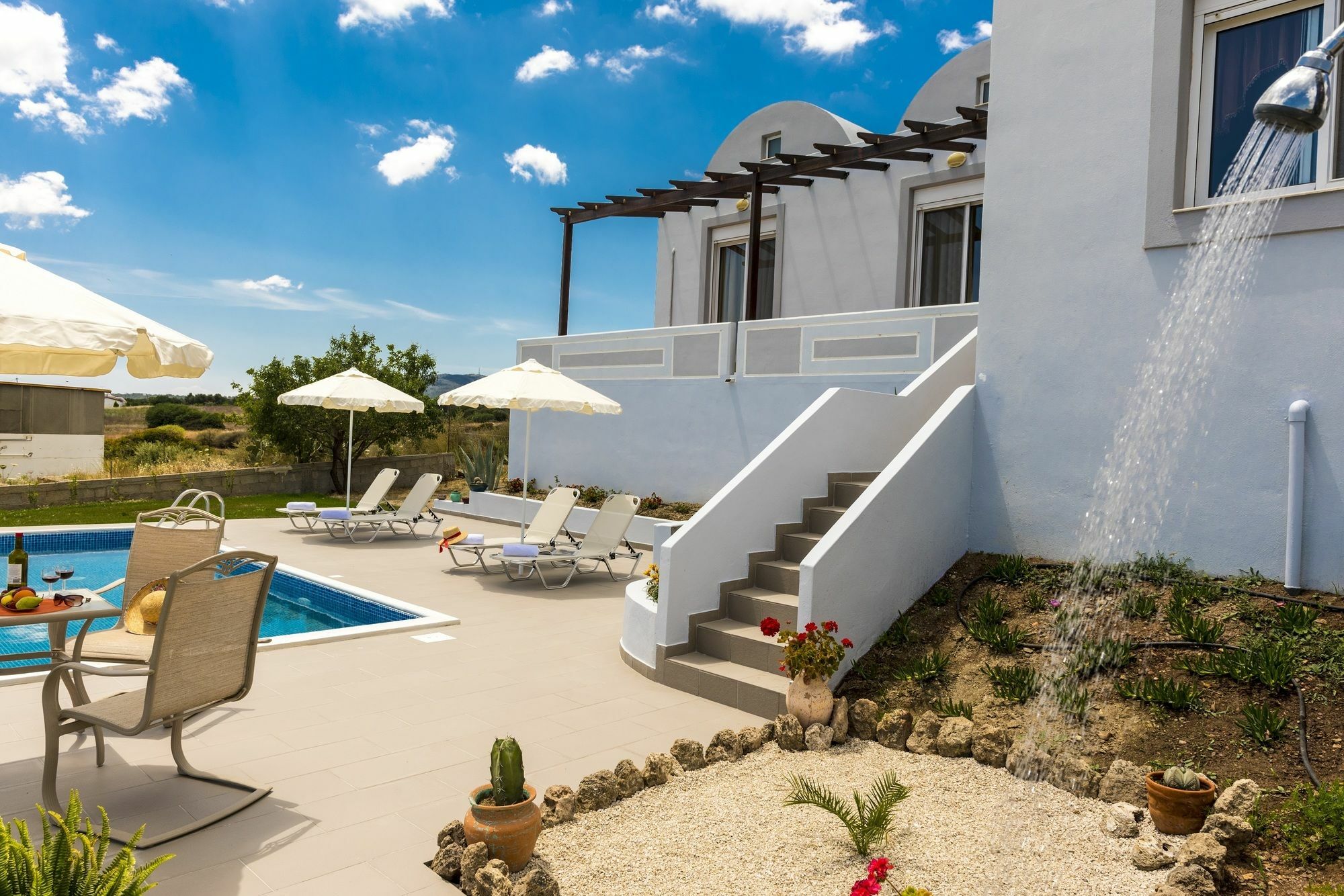 Orianna Sea View Villa Gennadi Exterior foto