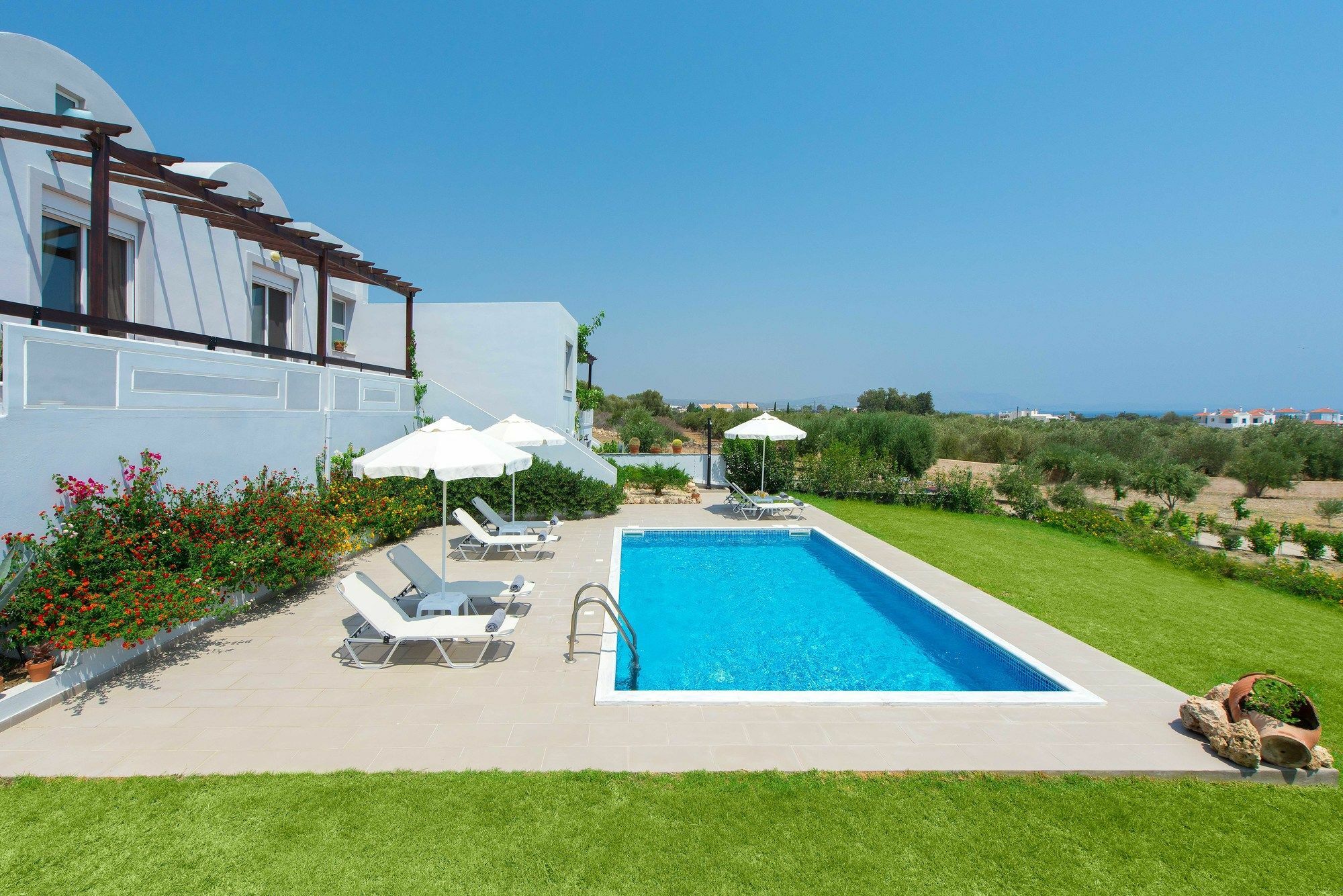 Orianna Sea View Villa Gennadi Exterior foto